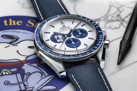 omega snoopy 50th anniversary replica